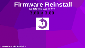 Firmware Reinstall