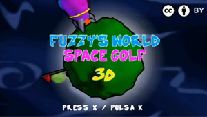 Fuzzy's World Space Golf 3D PSP