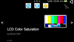 LCD Color Saturation
