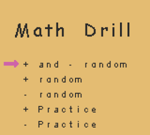Math Drill 20