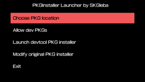 PKGInstaller Launcher