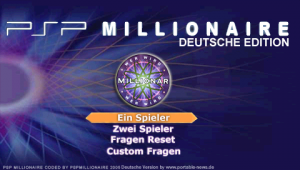 PSP Millionaire - German Edition