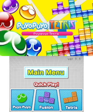 Puyo Puyo Tetris English