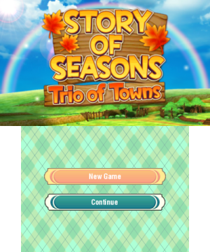 Story of Seasons - Trio of Towns - True Love Edition