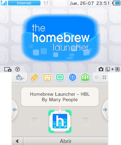 how to run the homebrew launcher 3ds