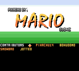 Mario Clone GB - GameBrew