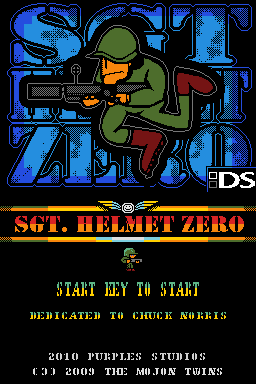 Sgt. Helmet Zero DS