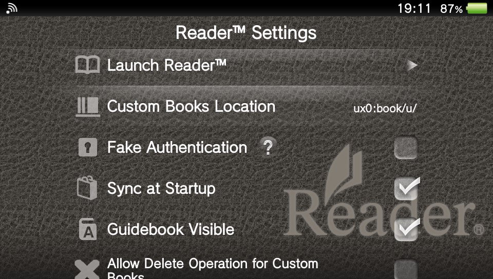 E-Book Reader Vita - Vita Homebrew Apps (Other Apps) - GameBrew