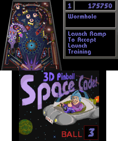 3d pinball space cadet flash game