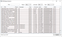 3DS Release Explorer