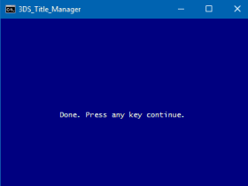 3DS Title Manager
