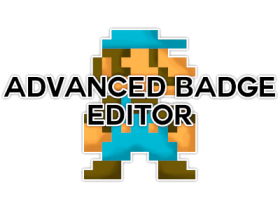 Advanced Badge Editor