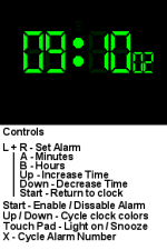 Alarm Clock DS spinal #GBA/DS App