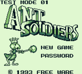 Ant Soldiers