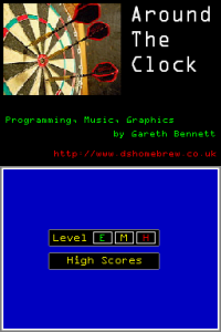 Around The Clock Gareth Bennett #DS Game