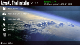 AtmoXL Titel Installer