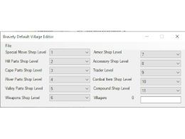 Bravely Default Village Editor