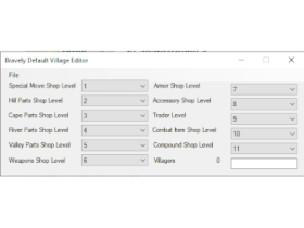 Bravely Default Village Editor