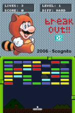 Breakout DS Scognito #GBA/DS Game