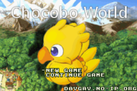 Chocobo World Deluxe Davgav #DS Game