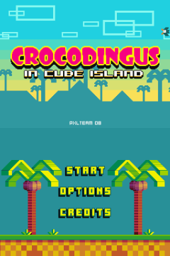 Crocodingus in Cube Island