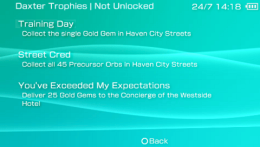 Daxter Trophies