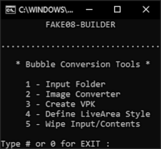 Fake-08-Builder