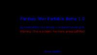 Fantasy War Portable CAMPSP123