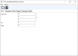 FF12 Save Editor
