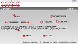 Freebox Remote PSP