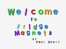 FridgeMagnets