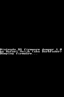 DS firmware dumper