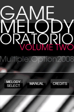 Game Melody Oratorio Volume Two