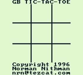 GB Tic-Tac-Toe