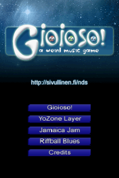 Gioioso! A Weird Music Game