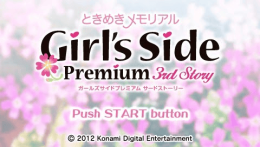 Tokimeki Memorial Girl&#039;s Side Premium: 3rd Story English Patch