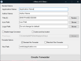 GUI for NSP Forwarder tool for 12+