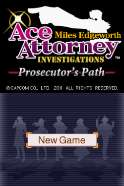 Ace Attorney Investigations: Miles Edgeworth - Prosecutor&#039;s Path