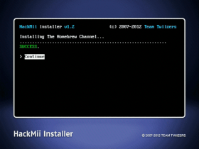 HackMii Installer