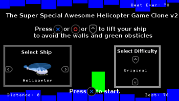 Super Special Awesome Helicopter Game