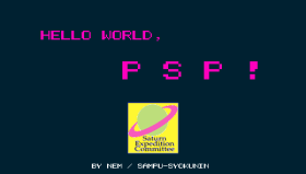 Hello World, PSP!