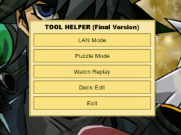 Helping Tool for Yu-Gi-Oh! 5D&#039;s World Championship 2011: Over the Nexus