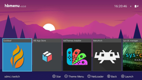 Homebrew Menu Switch - GameBrew