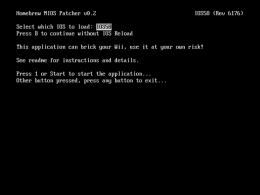 Homebrew MIOS Patcher