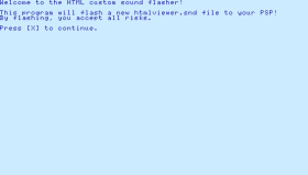 HTML Sound Hack + Flasher