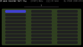 IR wave recorder