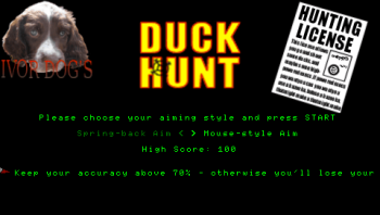 Ivor Dog&#039;s Duck Hunt