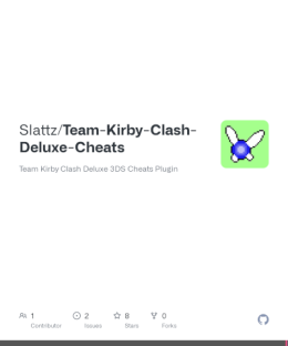 Team Kirby Clash Deluxe NTR Cheat Plugin