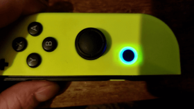 Lighting up LED on right joycon for Nintendo Switch