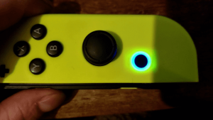 Lighting up LED on right joycon for Nintendo Switch